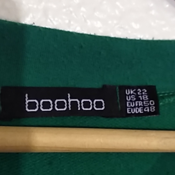Boohoo green sweatshirt 18 - Picture 3 of 5